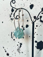 Aquamarine earrings - MetalForgeJewelry