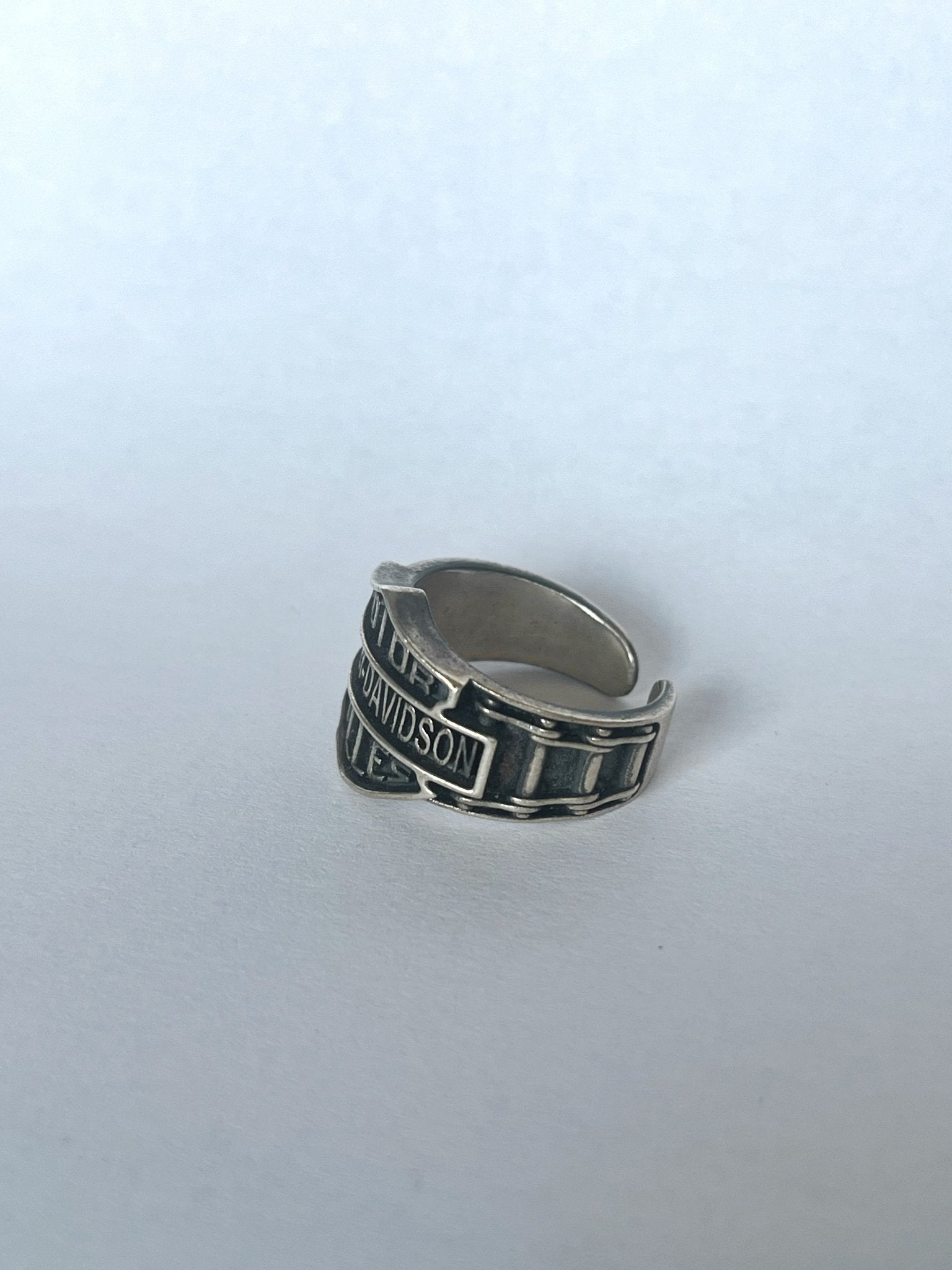 HarleyDavidson ring - MetalForgeJewelry