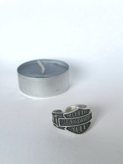 HarleyDavidson ring - MetalForgeJewelry