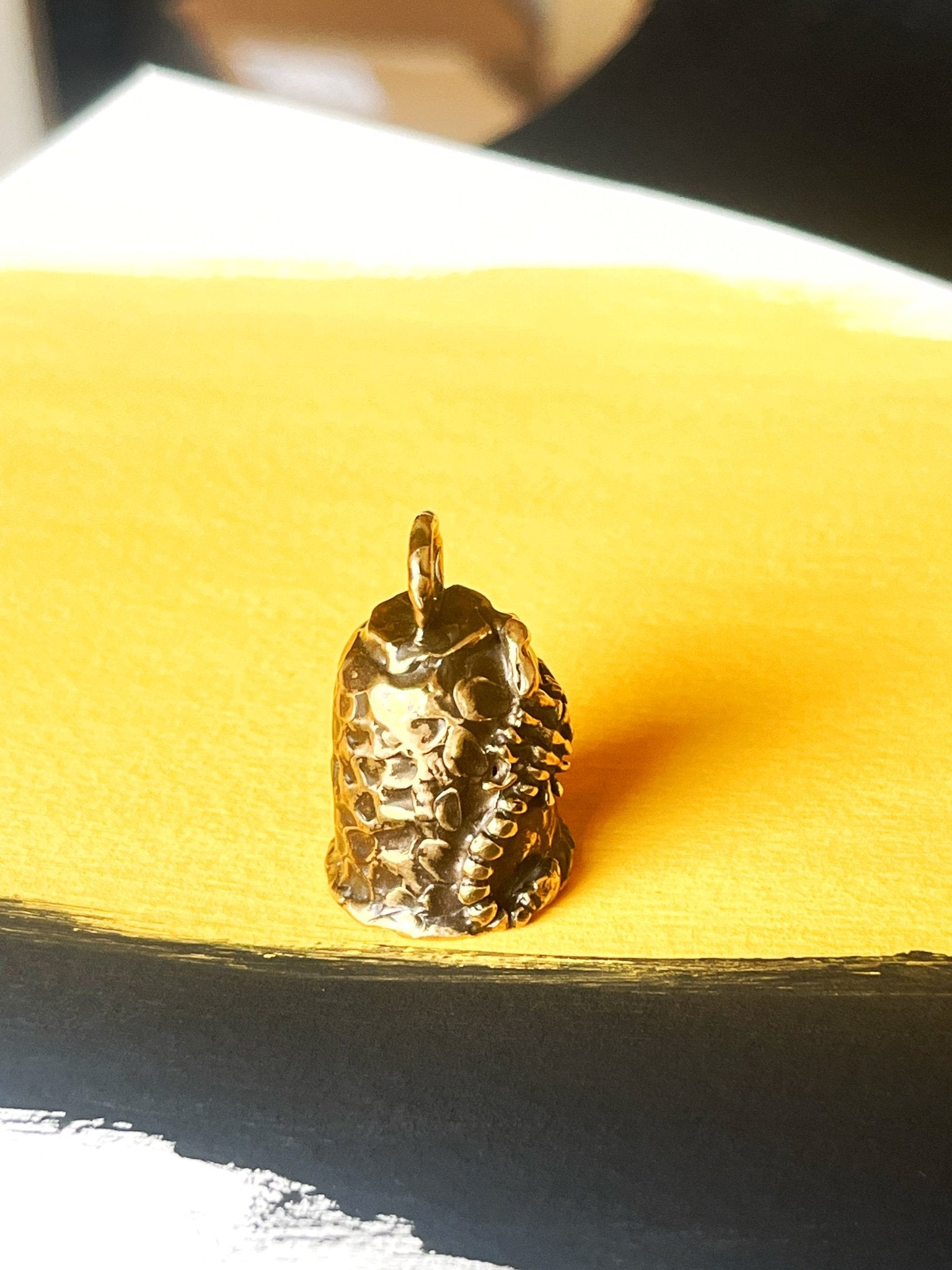 Scorpion Guardian Bell - MetalForgeJewelry